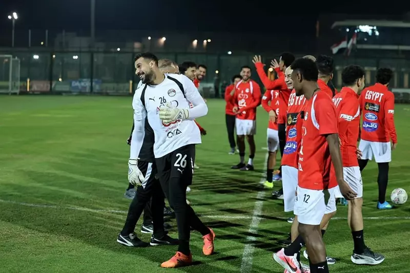 ظهور عبد المنعم.. ممر شرفي للمنضمين الجدد في منتخب مصر (صور) 